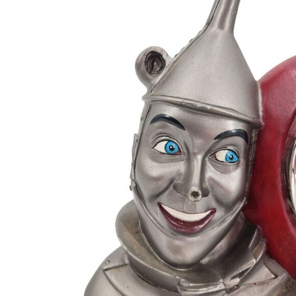 VTG Tin Man 1998 Jack Haley Wizard of Oz “IM ALL HEART!” Free-Standing Clock - Picture 2 of 9